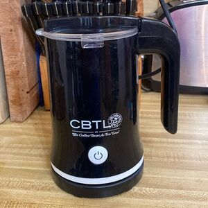 One Touch Milk Frother and Heater by CBTL Coffee Bean and Tea Leaf
